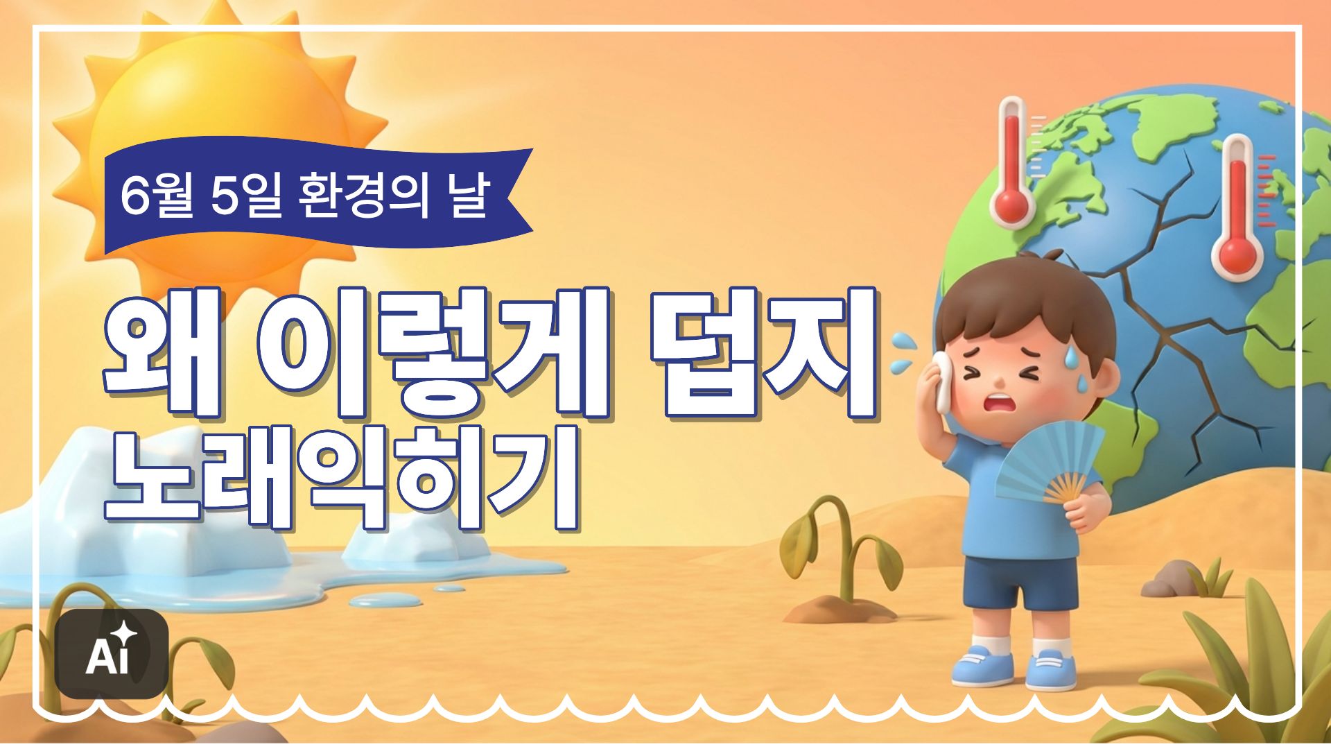 6월5일_환경의 날_왜 이렇게 덥지 노래익히기