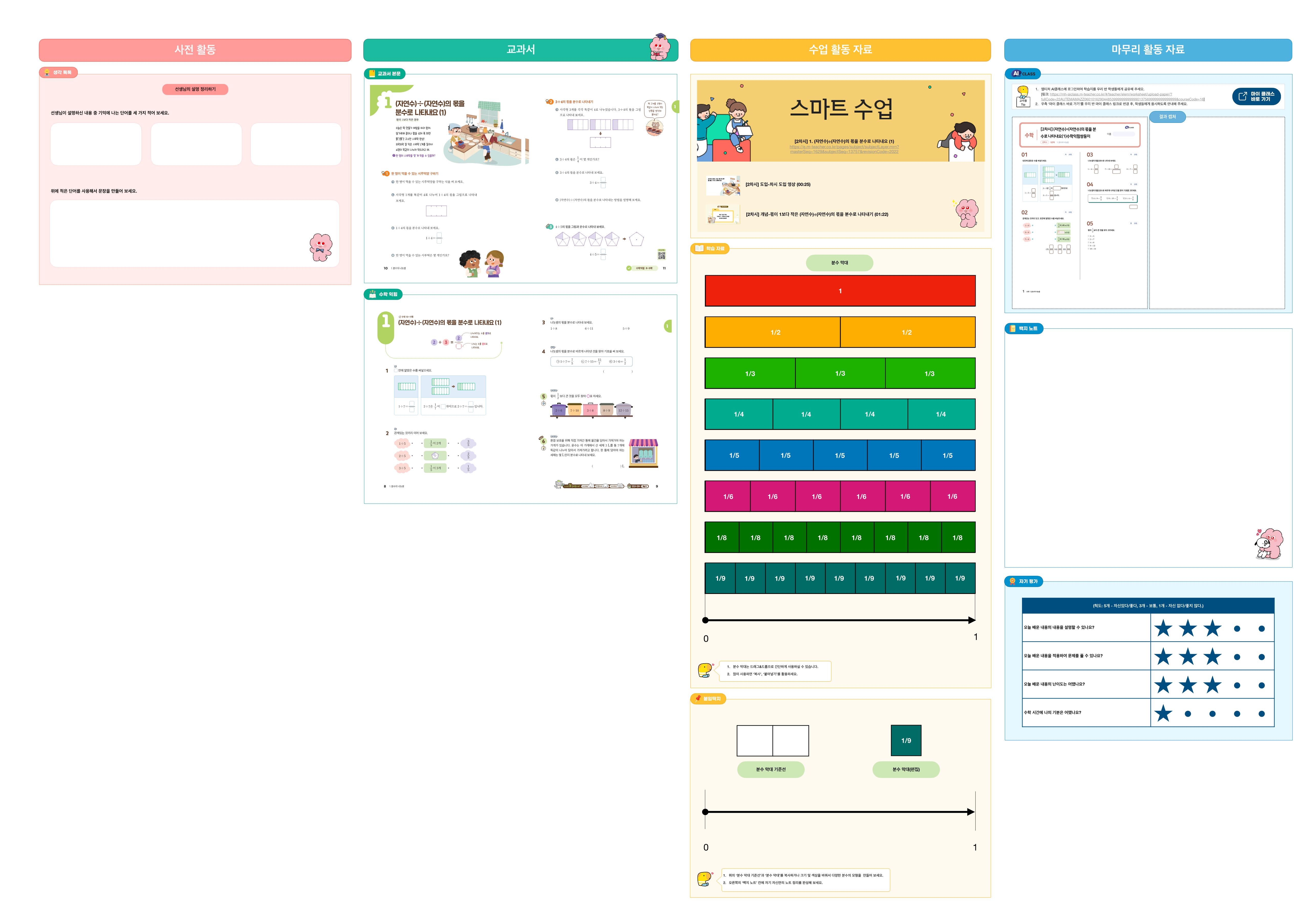 [수학 6-1] 1. 분수의 나눗셈